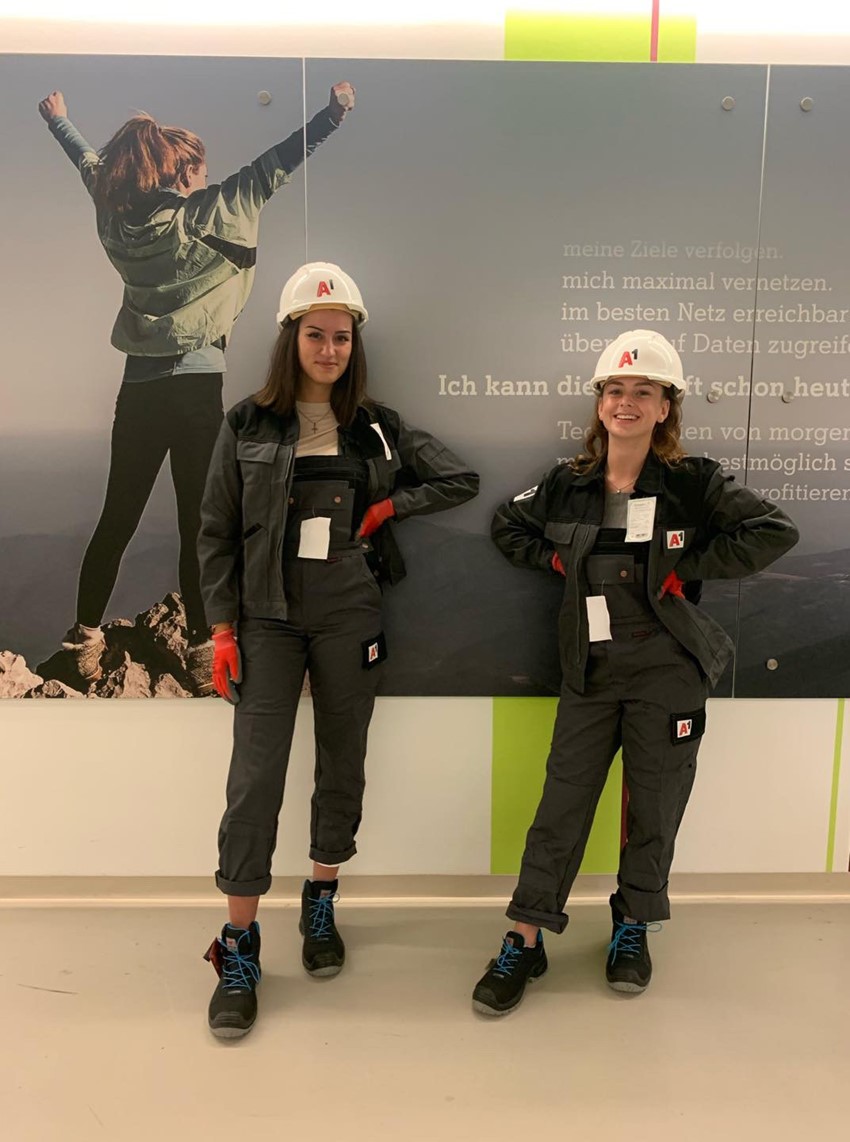 Mädchen In Der Technik © A1 Telekom