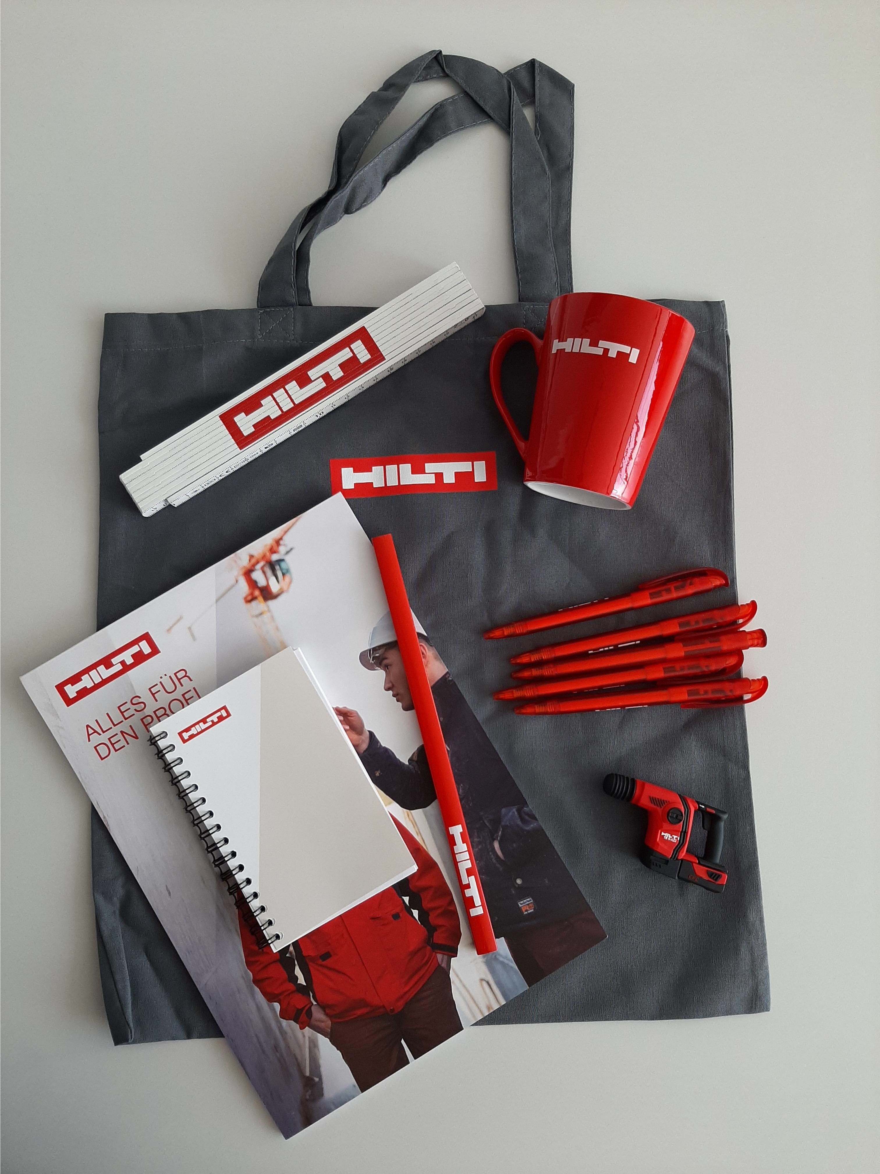 HILTI Gewinnspiel-Package